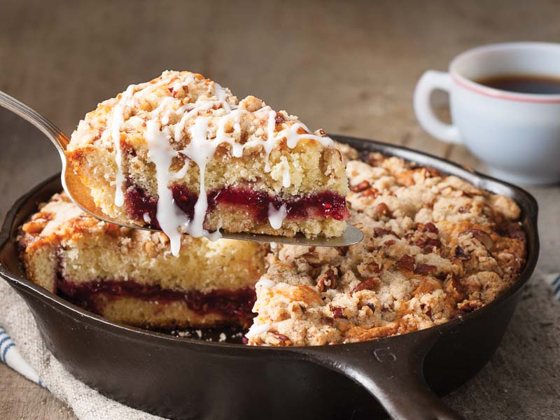 Discover the Delightful Tang & Tender Crumb of Raspberry Buttermilk Coffee Cake
